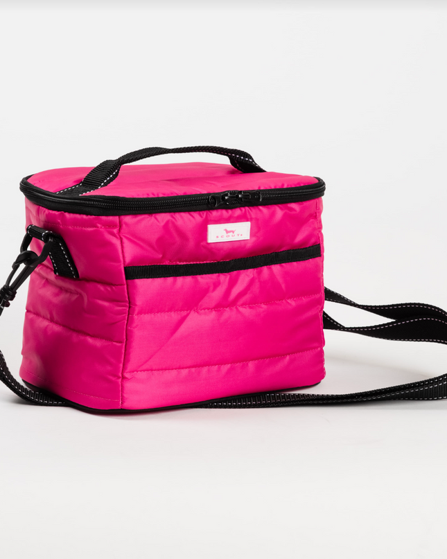Road Snacks Lunch Bag - Pink Puffer