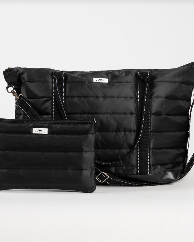 Triple Advisor Travel Bag - Black Puffer