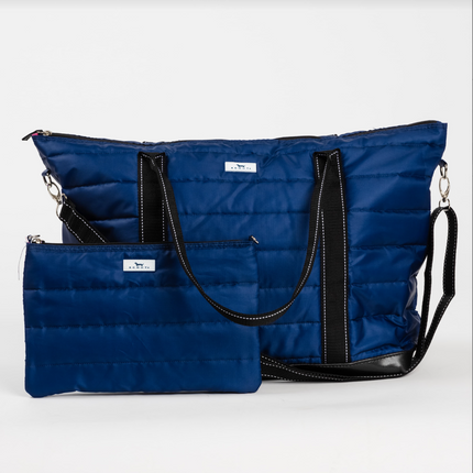 Triple Advisor Travel Bag - Navy Puffer