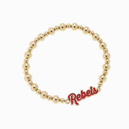 Ole Miss Rebels Autograph Enamel Stretch Bracelet