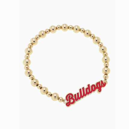 Georgia Bulldogs Autograph Enamel Stretch Bracelet