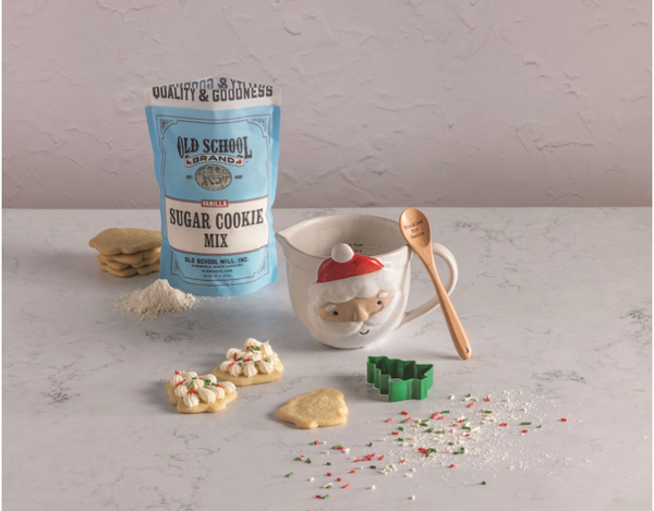Santa Measuring Cup & Cookie Mix Gift Set