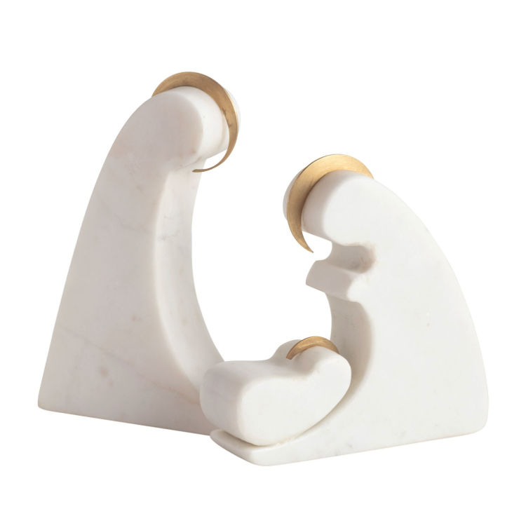 Gold Marble Nativity