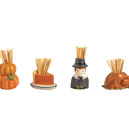Thanksgiving Toothpick Caddy Sets