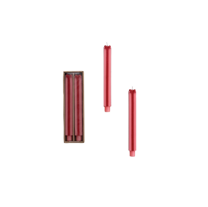 Unscented Package Shaped Taper Candles