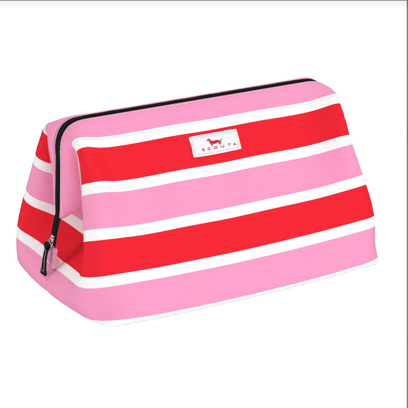 Big Mouth Makeup Bag - Candy Striper