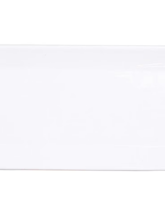 Personalized Bow Embossed Rectangle Platter