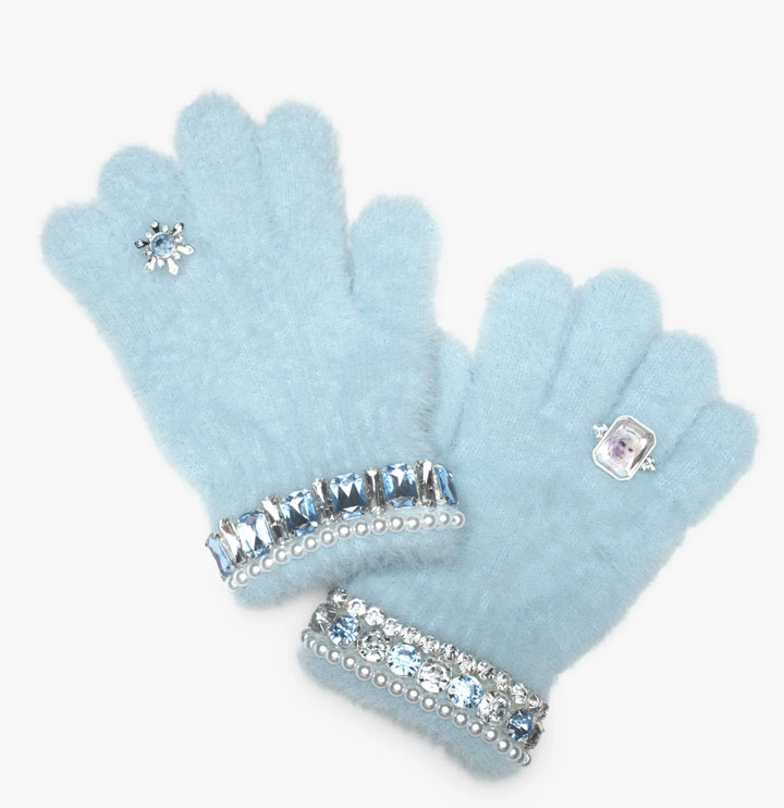 Disney Frozen Elsa Winter Jeweled Gloves