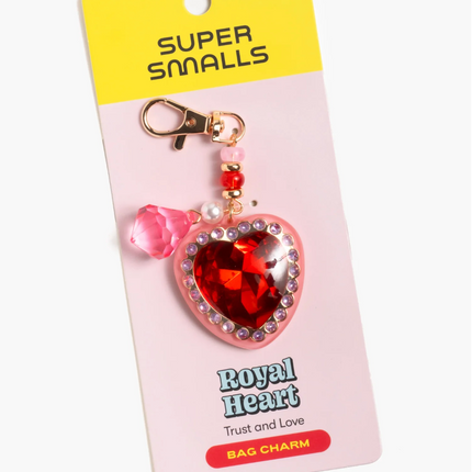 Royal Heart Bag Charm