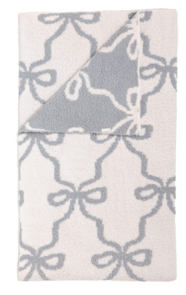 Chenille Bow Blanket