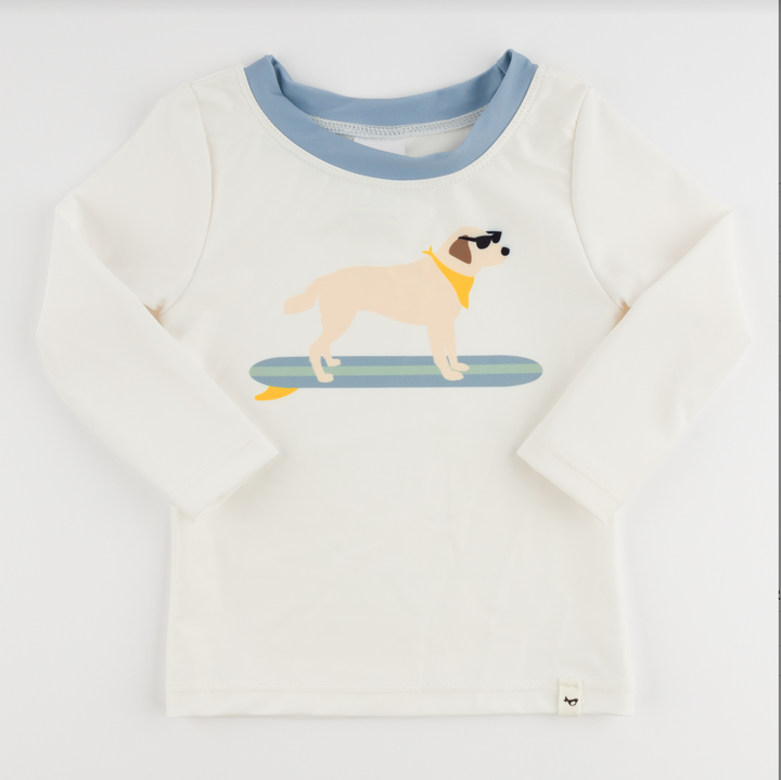 Surfing Dog Malibu Rashguard