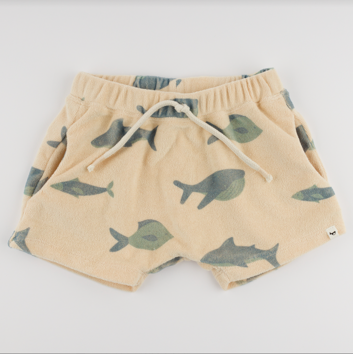 Fish Spring Terry Jamie Shorts