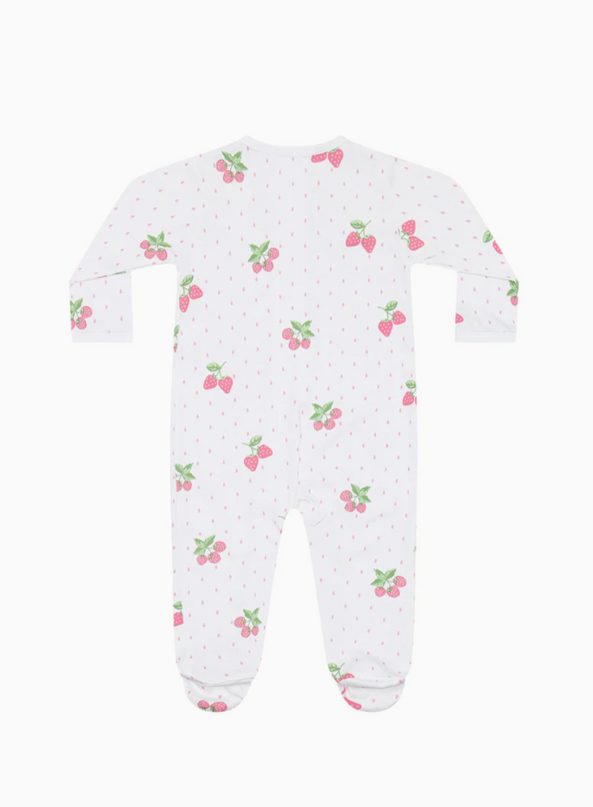 Berries Zipper Footie