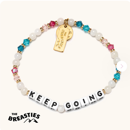 Little Words Project Stretch Bracelet - Keep Going