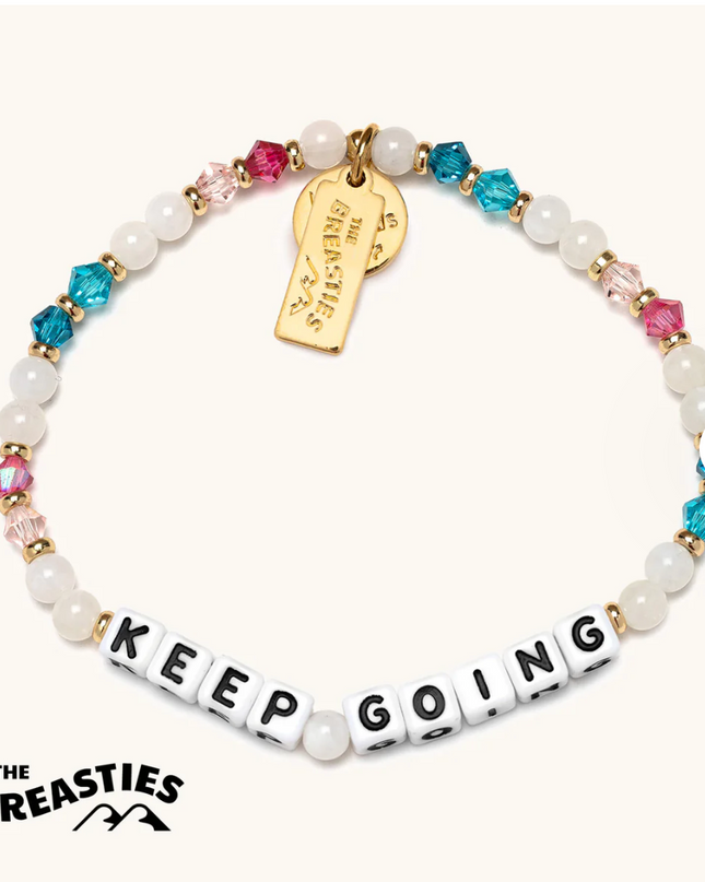 Little Words Project Stretch Bracelet - Keep Going