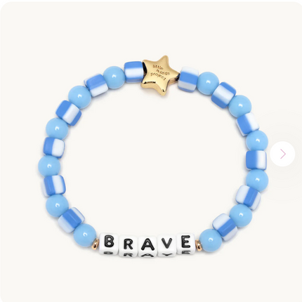 Little Words Project Stretch Bracelet - Little Dreamers Brave