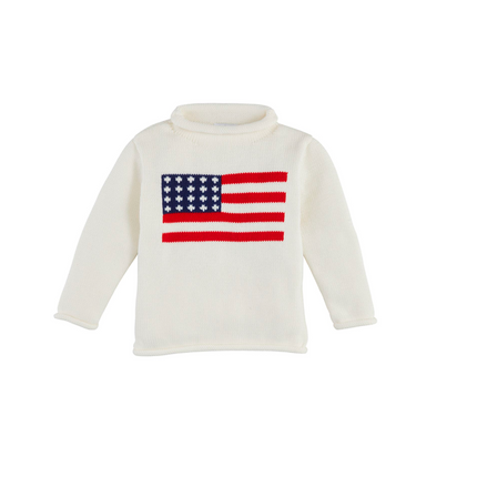 Flag Rollneck Sweater