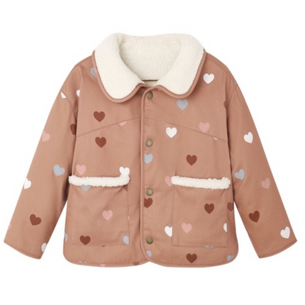 Lily Coat Hearts