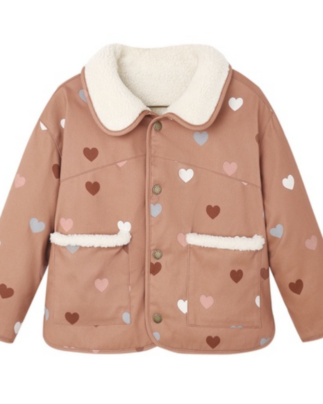 Lily Coat Hearts