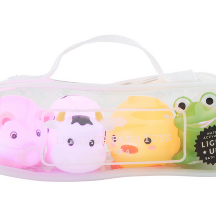 Light-Up Bath Toy Set