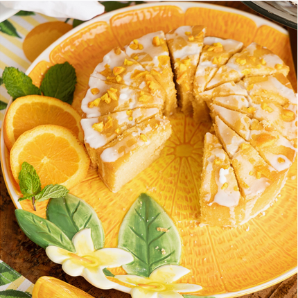 Orange Serving Platter