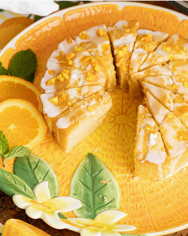 Orange Serving Platter