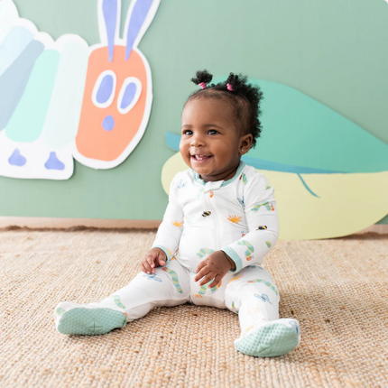 Zippered Footie in The Very Hungry Caterpillar