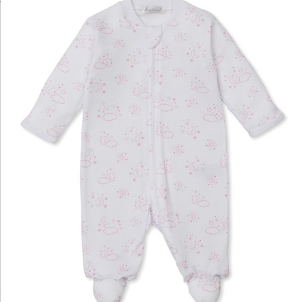 Clouds Footie w/ Zip PRT