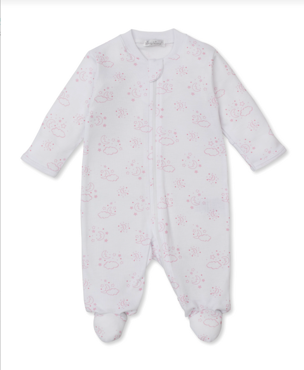 Clouds Footie w/ Zip PRT