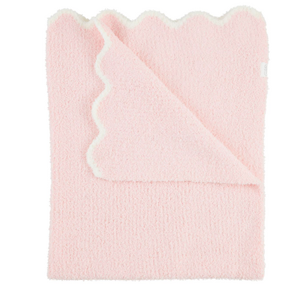 Scallop Chenille Blanket