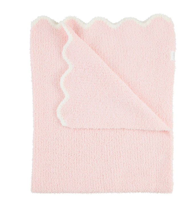 Scallop Chenille Blanket