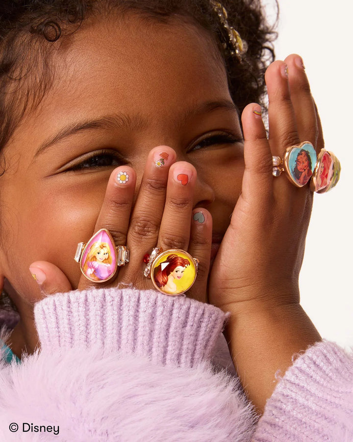 Disney Princess 5 Piece Ring Set