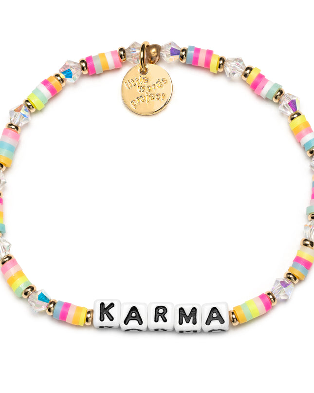 Little Word Project Stretch Bracelet-Karma