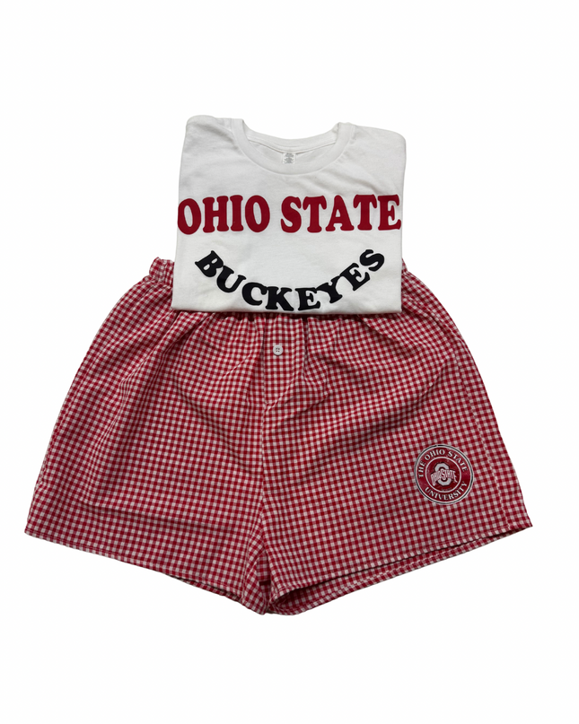Personalized Gingham Shorts