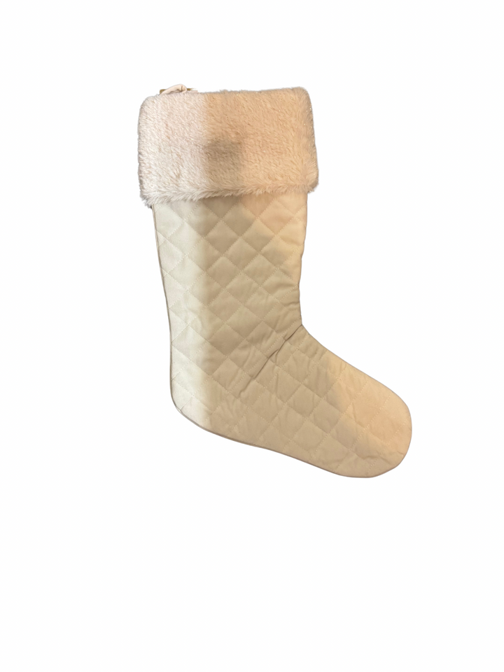 Personalized Snowshoe Fur Stocking