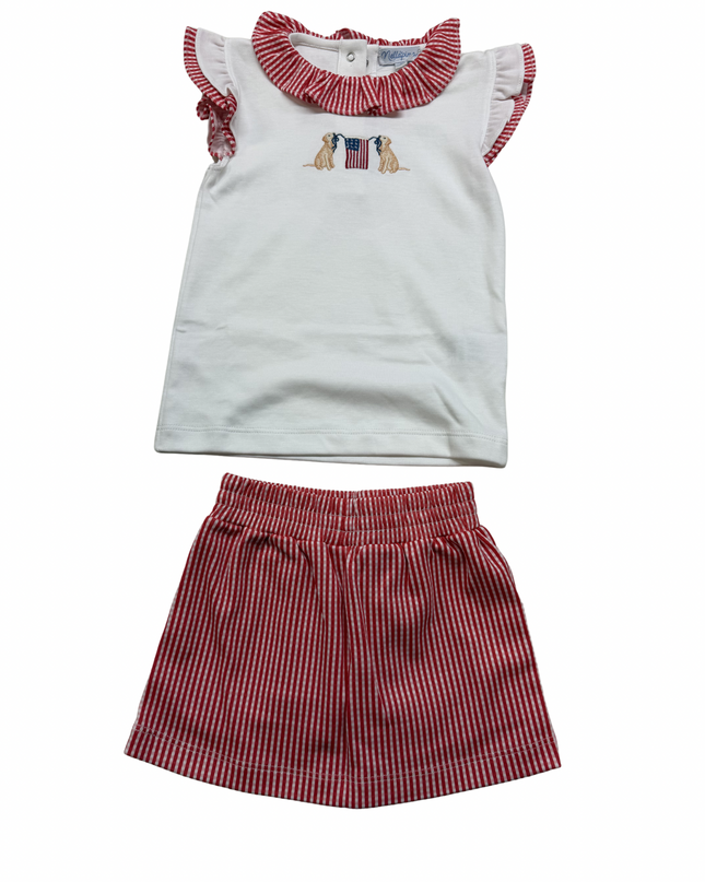 American Pups Classic Skort Set