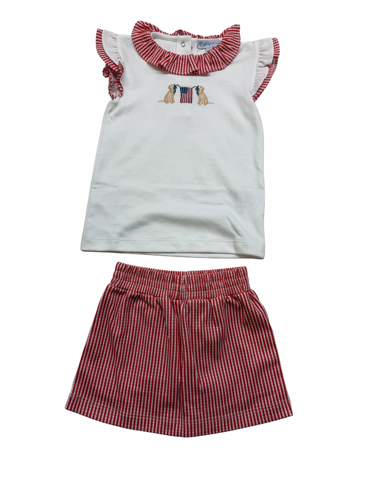 American Pups Classic Skort Set