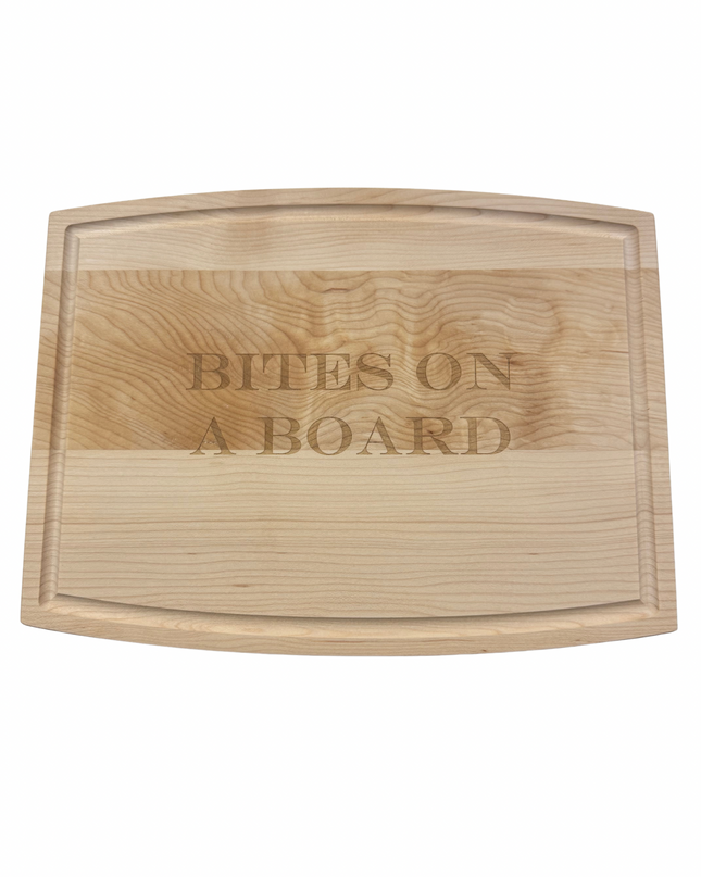 Arched Artisian Maple Board - Bites on A Board