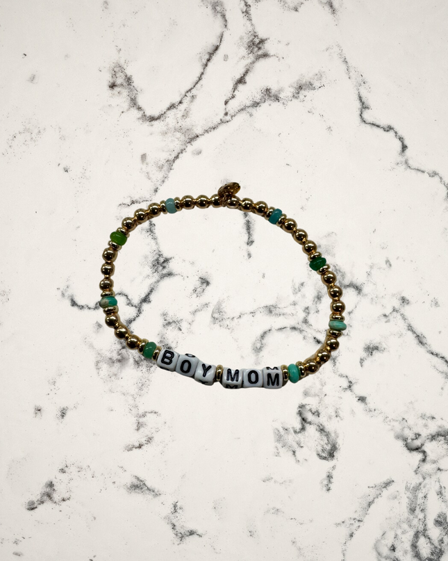 Family Names Gold Filled Beaded Bracelets