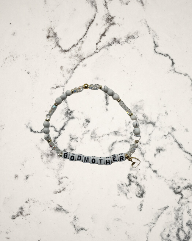 Family Names Gold Filled Beaded Bracelets