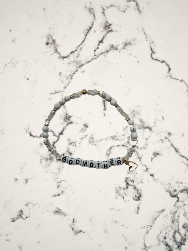 Family Names Gold Filled Beaded Bracelets