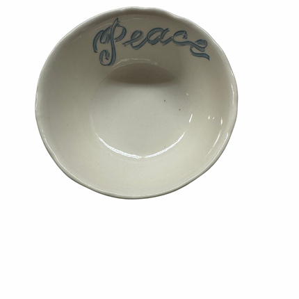 Stoneware Bowl w/ Holiday Word