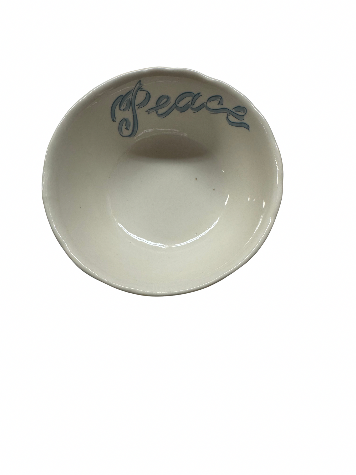 Stoneware Bowl w/ Holiday Word
