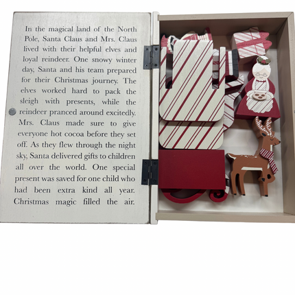 Wood Storybook - The North Pole