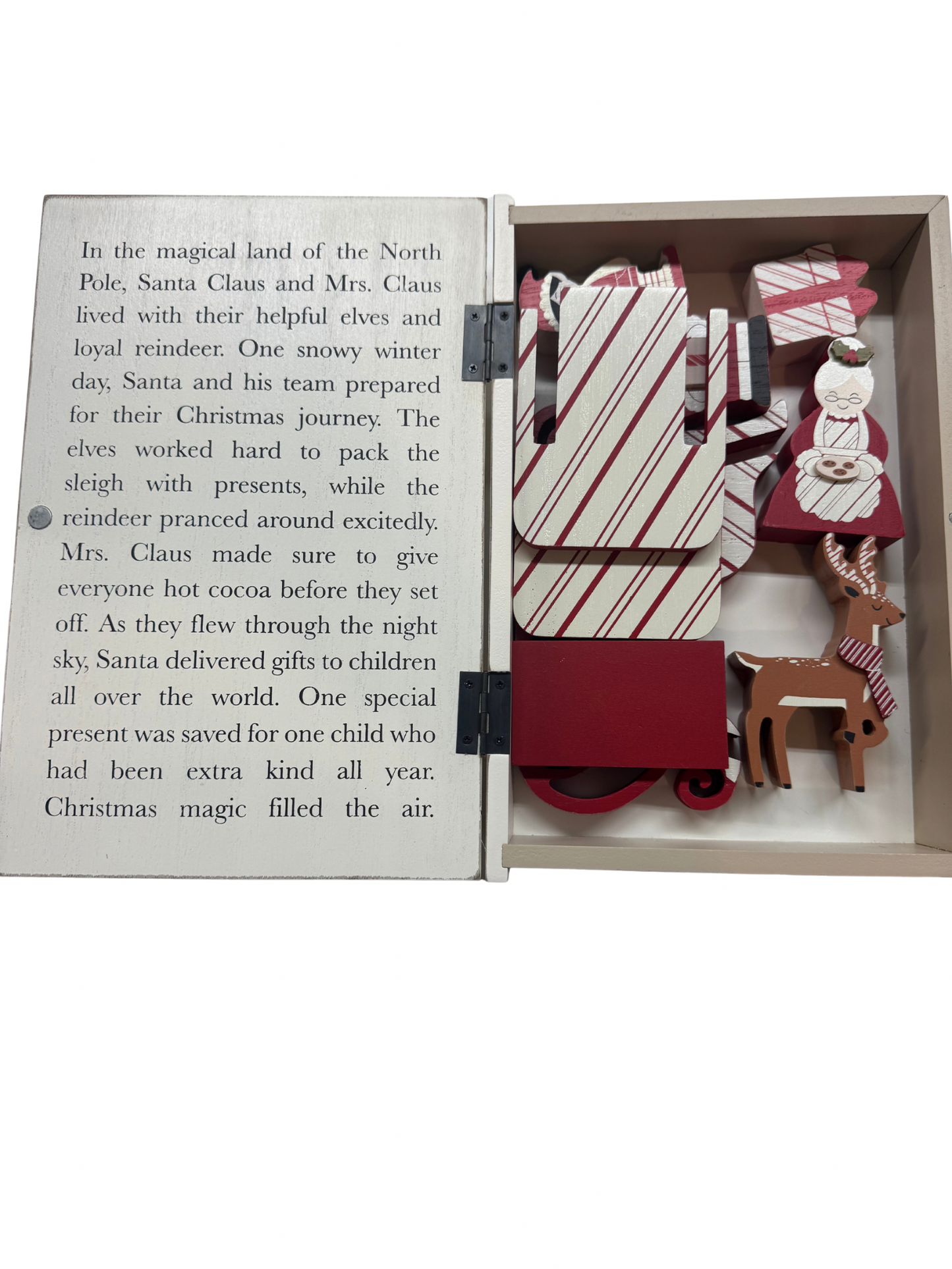 Wood Storybook - The North Pole