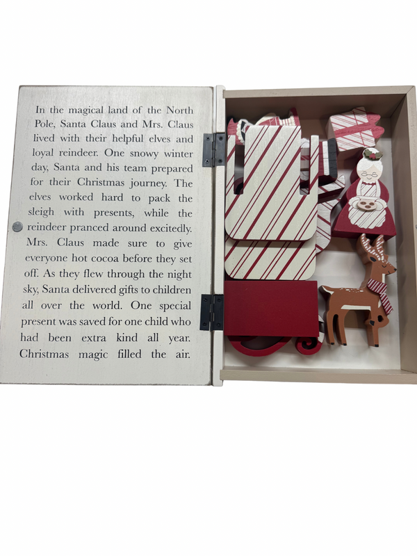 Wood Storybook - The North Pole