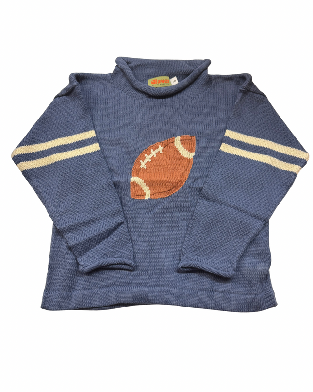 Football sweater — fun sports sweater, football fan gift