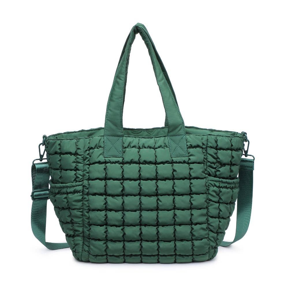 Dreamer - Quilted Puffer Nylon Tote