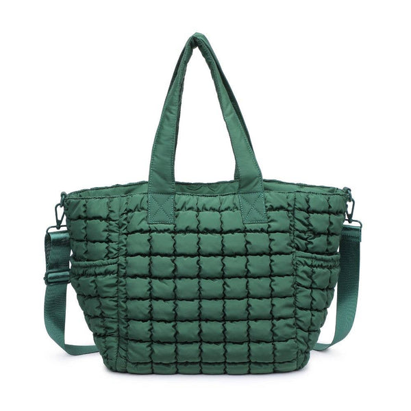 Dreamer - Quilted Puffer Nylon Tote