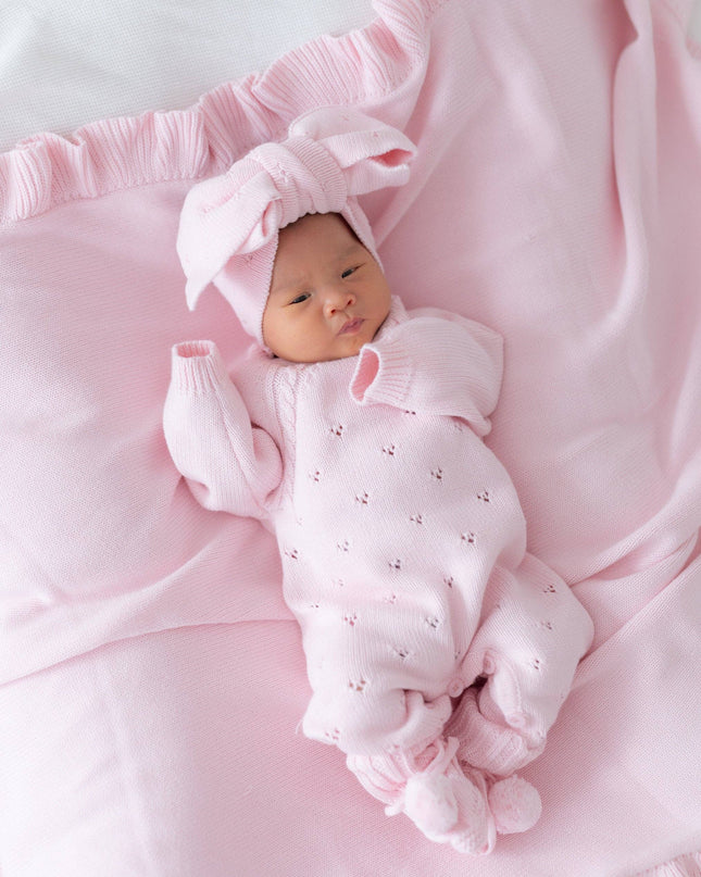 Bring Me Home Pointelle Bundle - Powder Pink